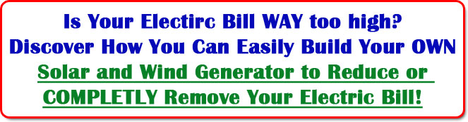 Is your electric bill too high?